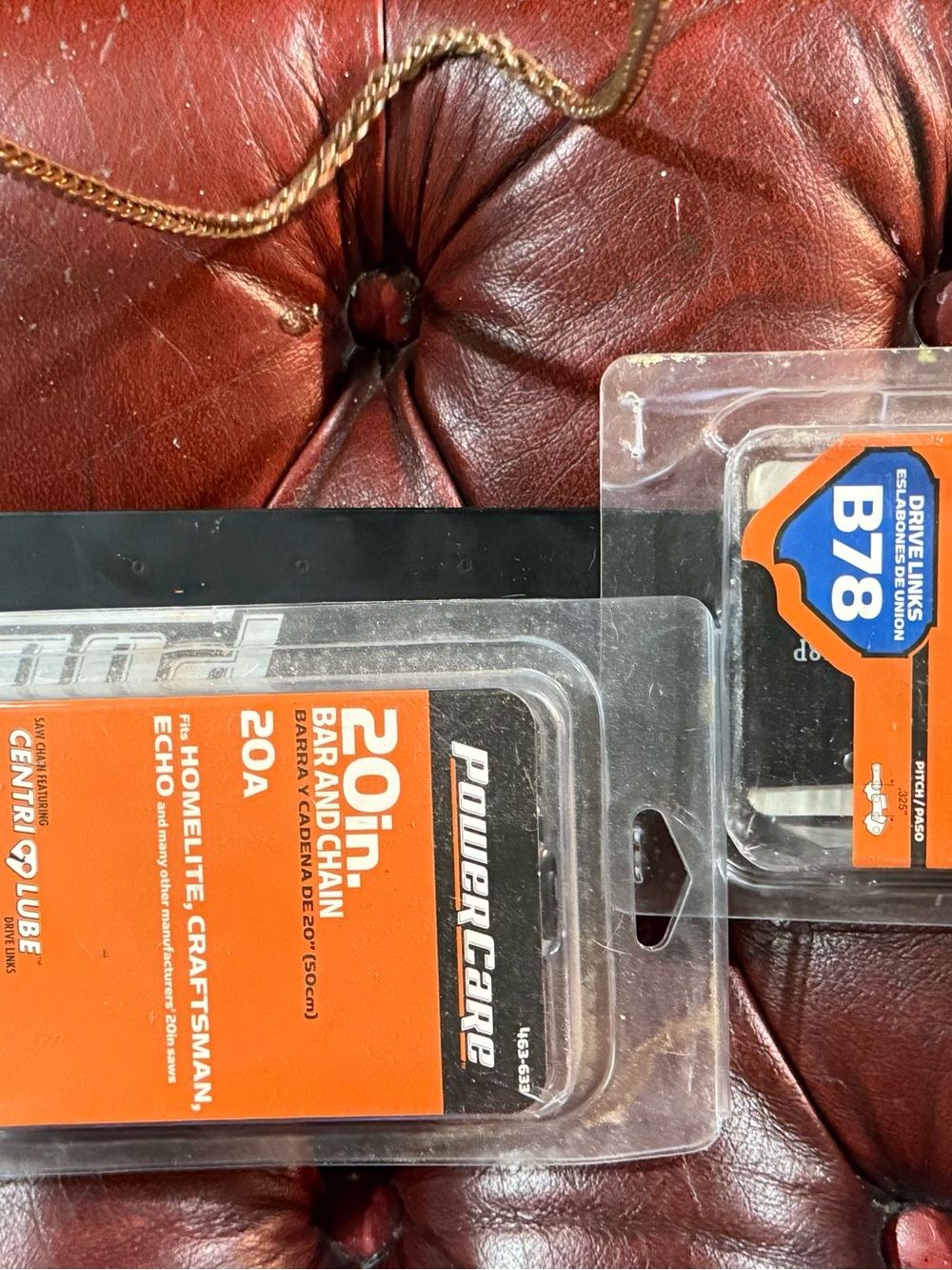 20in Bar and Chain (20A) Replacement - Orange